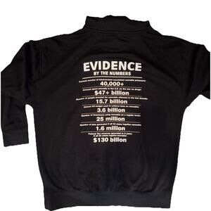 NWOT EVIDENCE by the numbers Cannabis Prisoners Mens Cotton Hoodie Size 3XL